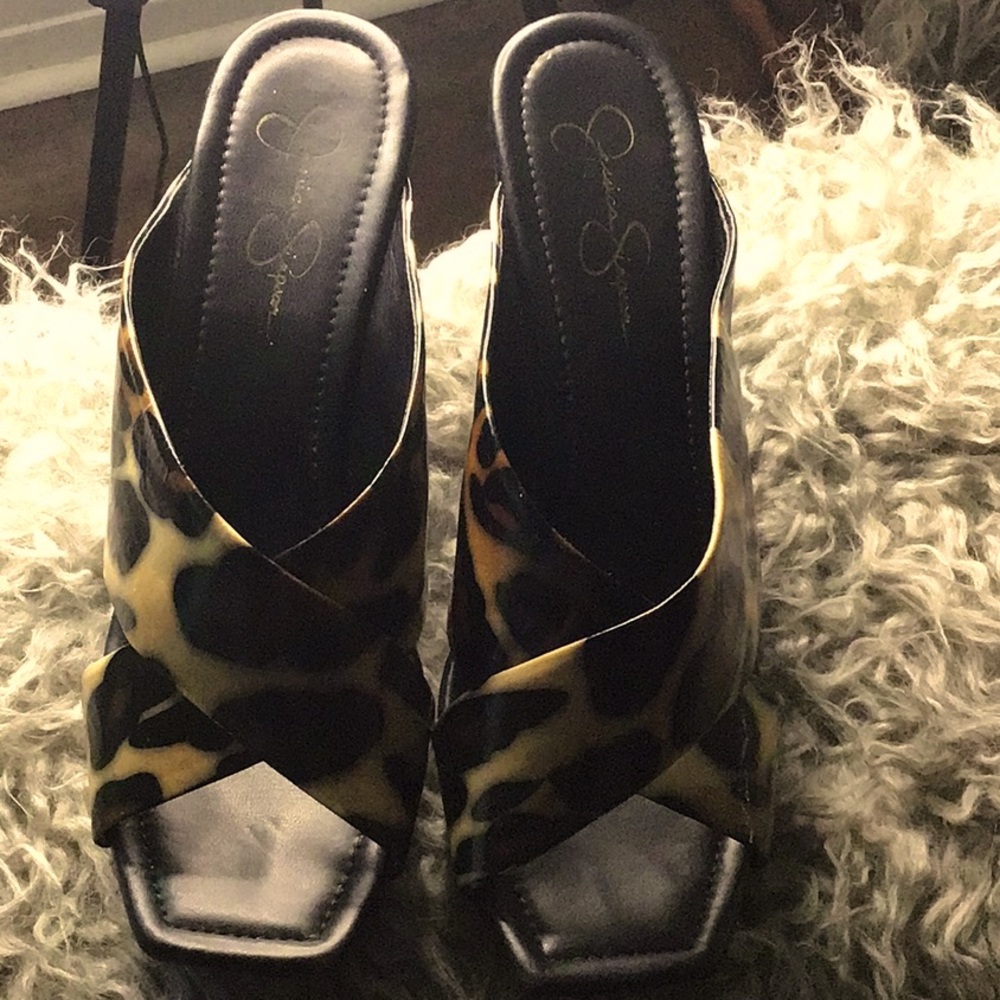 Jessica Simpson brand worn once wedges
